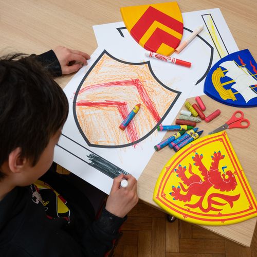 Hands-On-Art: Shield & Crown Workshop