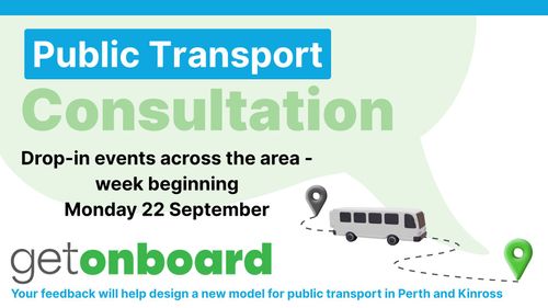 Public Transport Consultation Drop-in event: Perth
